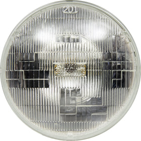 SYLVANIA H6024 XtraVision sealed-beam side view highlights compact, reliable halogen replacement.