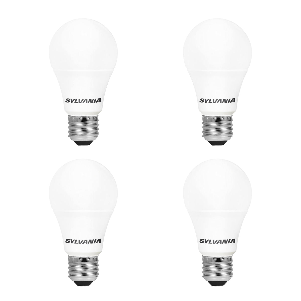 Sylvania LED A19 1100 lumens at 12 watts providing bright daylight illumination.