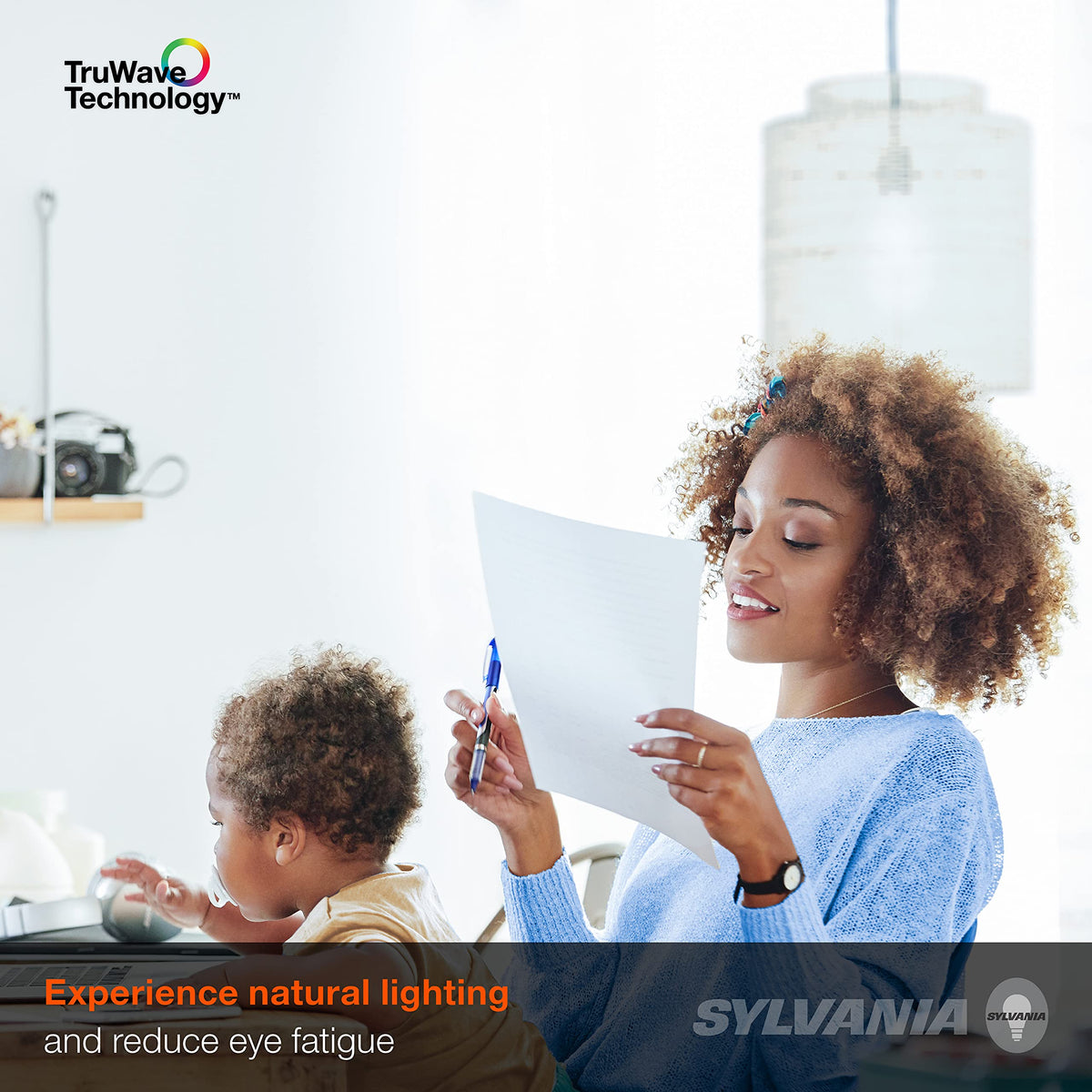 Long-life TruWave bulb lasting up to 15000 hours