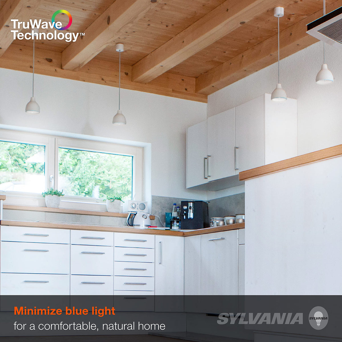 Natural daylight-like TruWave light enhancing skin tones