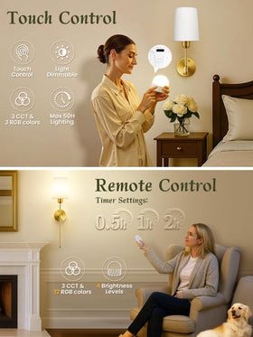 SyncGlow rechargeable magnetic bulbs close up showing easy bulb swaps
