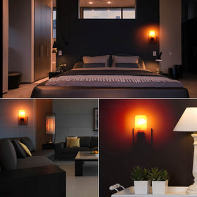 Syntus Himalayan Salt Lamp provides soft light suitable for bedrooms or desks.