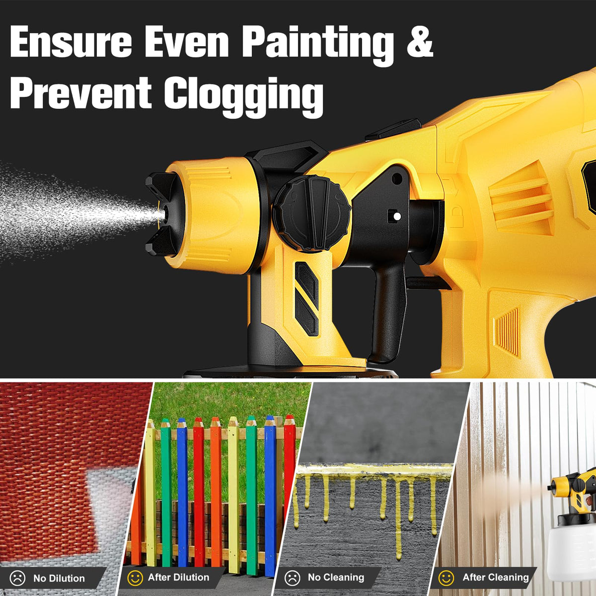 Synxiter included accessories set from nozzle to cleaning tools.