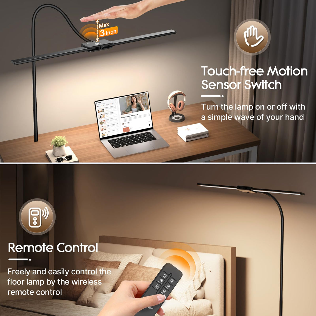 Syrinx energy-saving design reduces consumption while maintaining brightness.