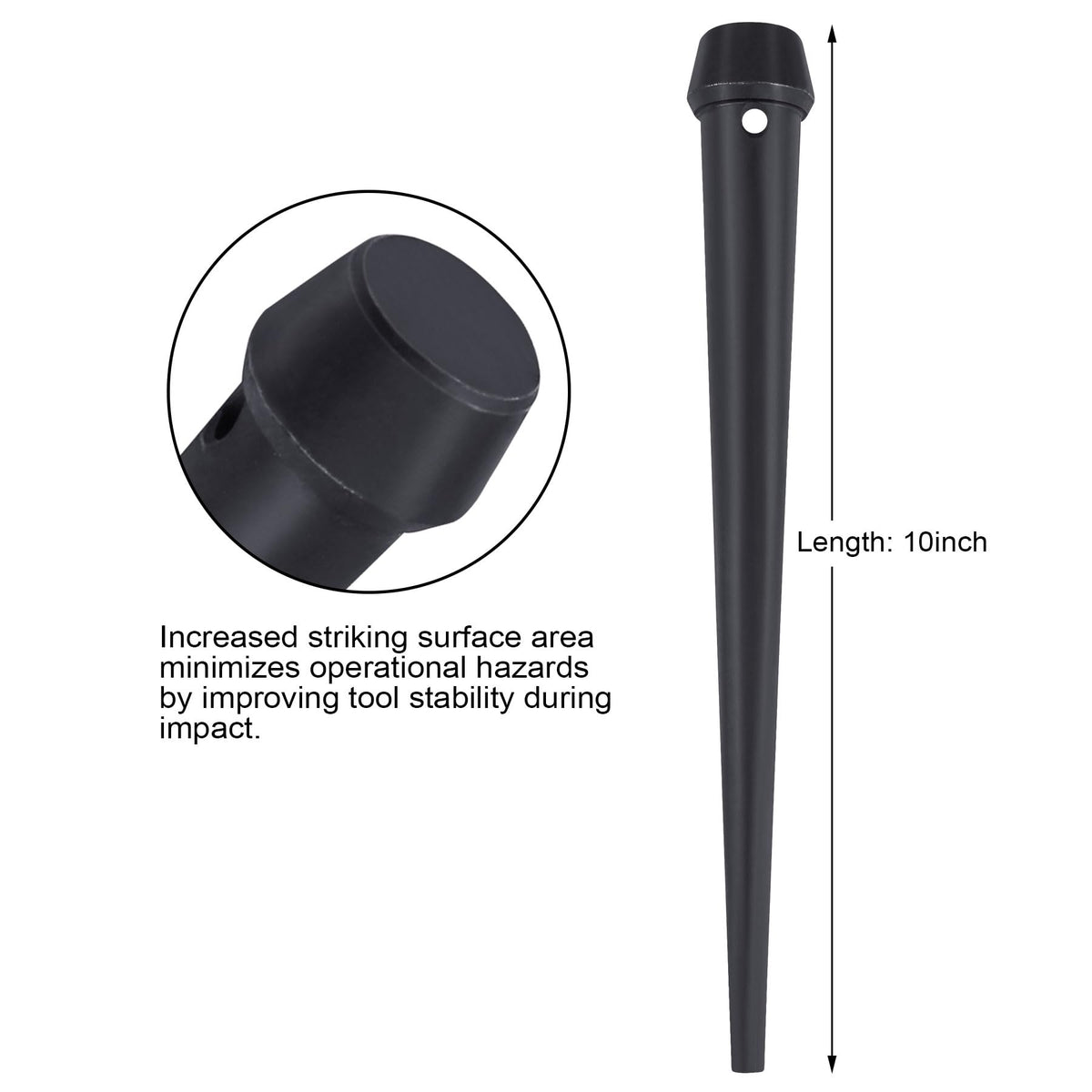 Sysarua heat-treated steel bull pin resists wear and corrosion in tough tasks