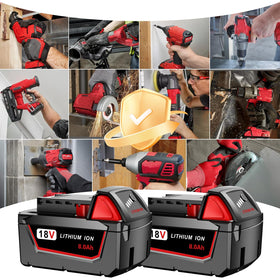 Syvenies high-drain performance suits demanding cordless tools.