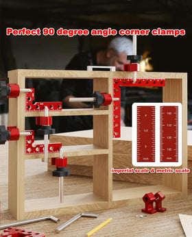 syykttd cnc-machined corner clamps feature chamfered edges to prevent scratches