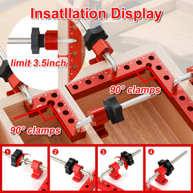 syykttd short 3-14-inch clamps extend versatility for intricate joints