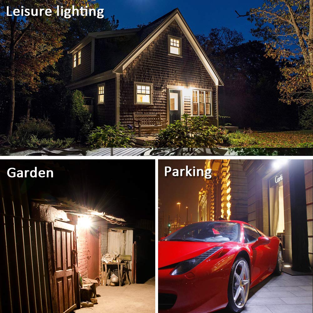 SZGMJIA 50W LED replaces 500W halogen for energy savings and lower bills