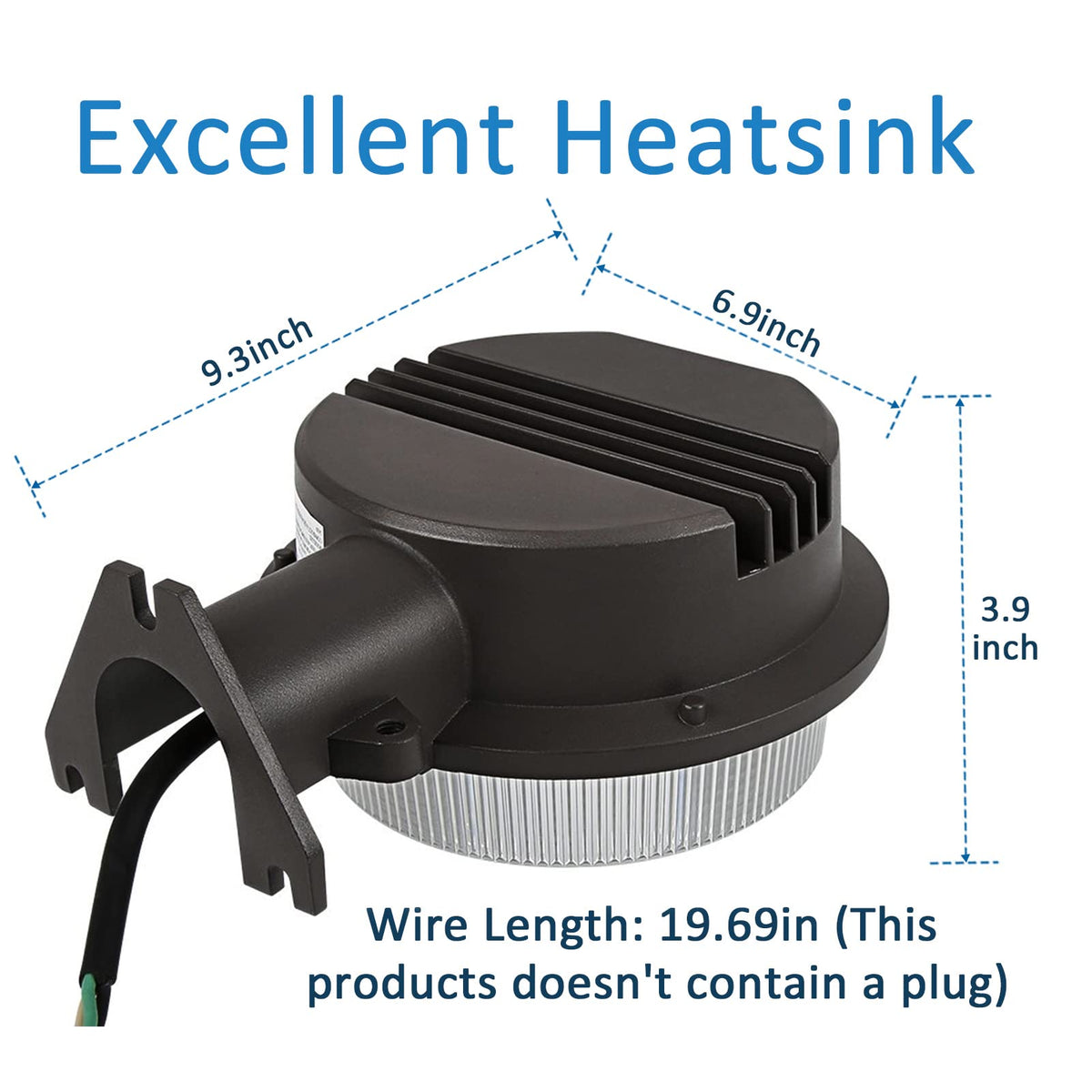 SZGMJIA easy-installation barn light reduces wiring time and effort