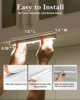 SZOKLED provides three color temperatures for task-focused lighting with ease.