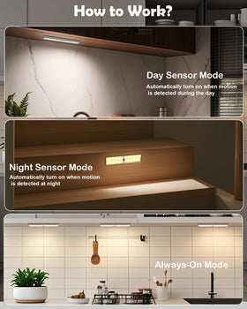 SZOKLED dimmable night light with sensor provides adjustable brightness.