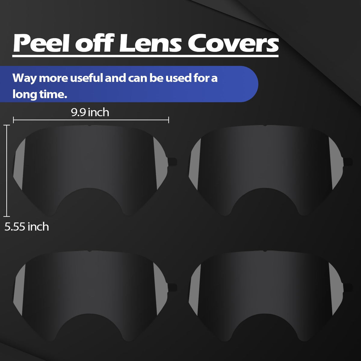 SZONEE 40-pack lens cover for 6000 series ensures scratch resistance and easy application.