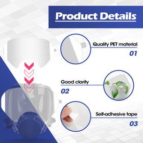 SZONEE peel-off lens cover for 6700 series offers reliable protection during painting.