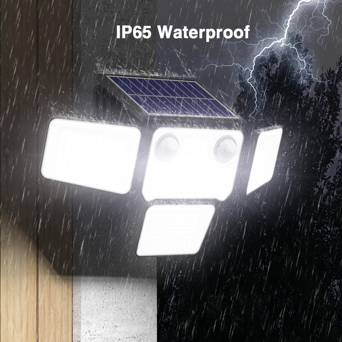 SZPOWER motion-activated lighting adds security and warmth after dark