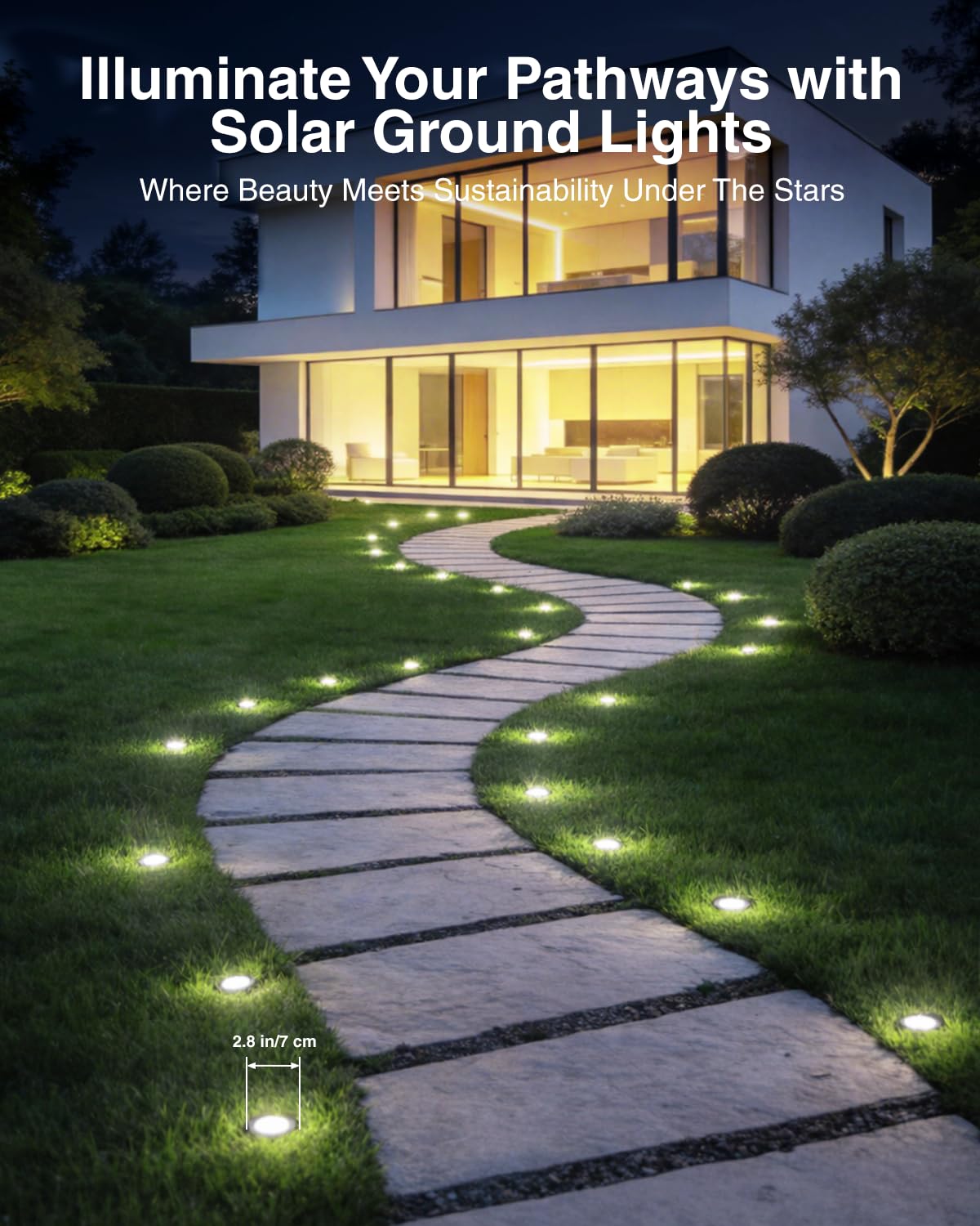 SZPOWER outdoor decorative lighting ideal for edges, walkways, patios, and borders.