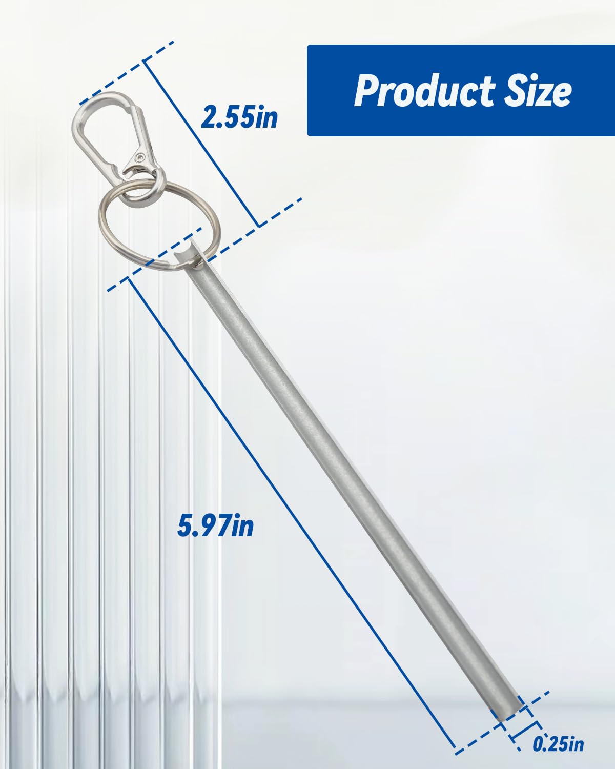 SZRKRLA key dimensions: 5.99 inches long, 0.28 inches wide.
