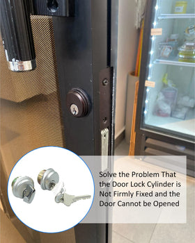 SZRKRLA SC1 keys compatible with five-pin C keyway for convenient access.