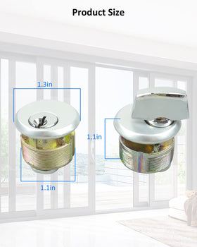 SZRKRLA zinc alloy lock body delivers durable construction for daily use.