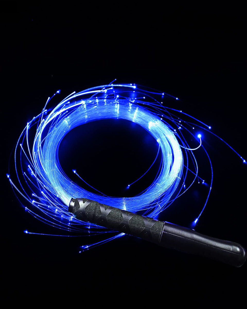 SZYICONG 6ft LED fiber optic whip arc delivers vibrant colors for dynamic performances.