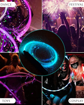 SZYICONG rainbow brightness adds dramatic effects to concerts and carnivals.