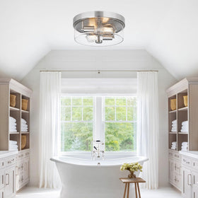 Szzgco easy install flush mount ceiling light with included hardware