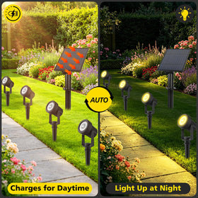 T-SUN separate solar panel allows flexible placement for optimal sun exposure.