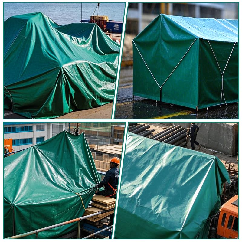 TA*RP YXCN easy-to-handle tarp; 12 mil thickness balances protection and weight.
