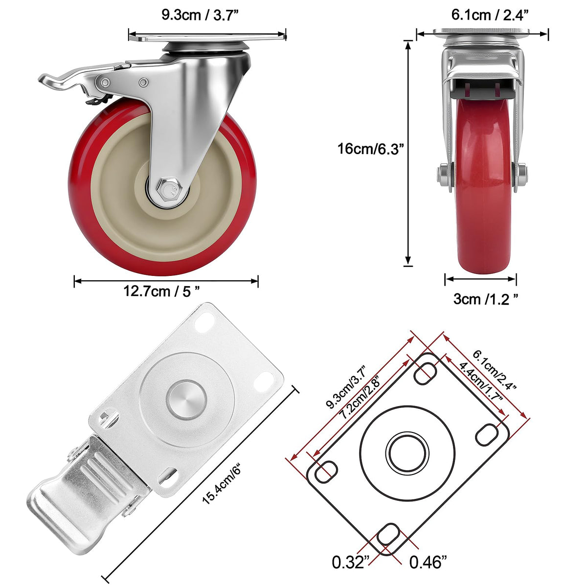 TABKEER locking brake keeps equipment stationary during work.