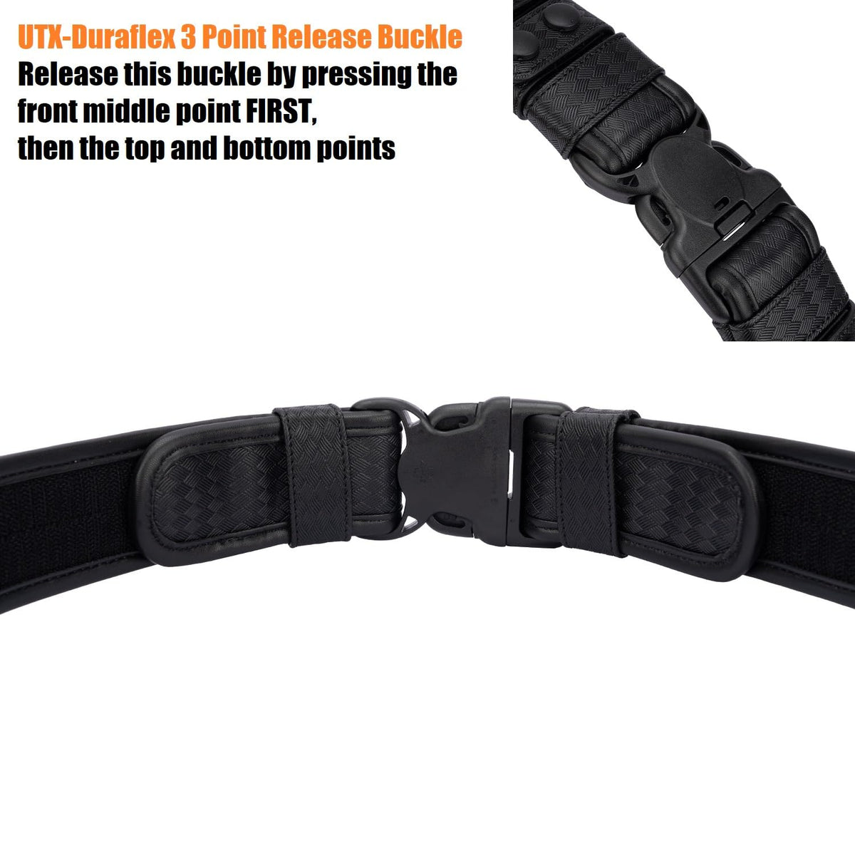 TACNEX size M belt system for proper fit
