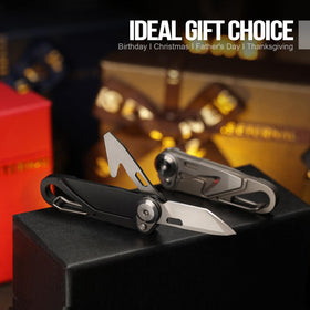 TACRAY Vinto pocket-ready multitool ideal for camping and travel.