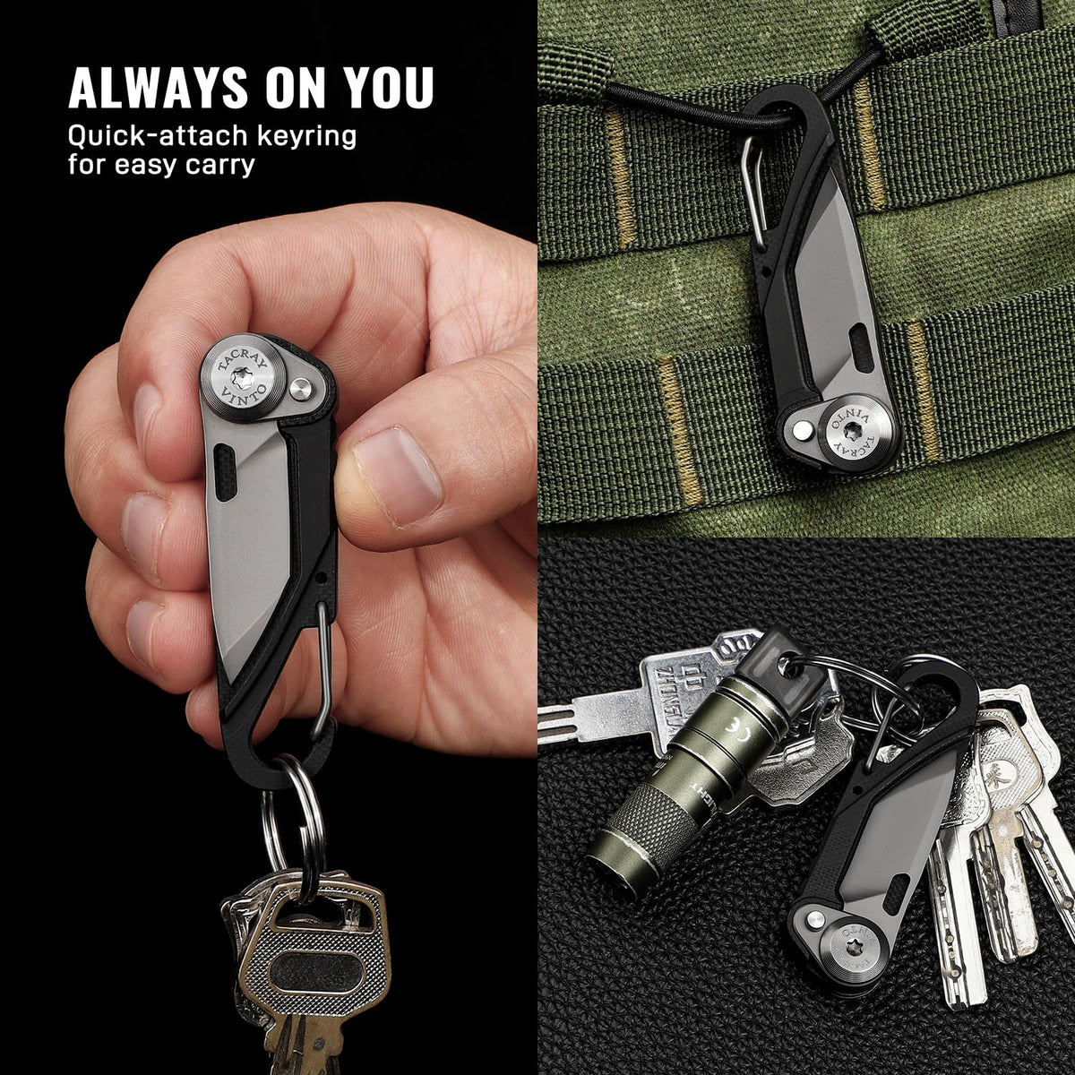 TACRAY Vinto flathead screwdriver for simple repairs anywhere.