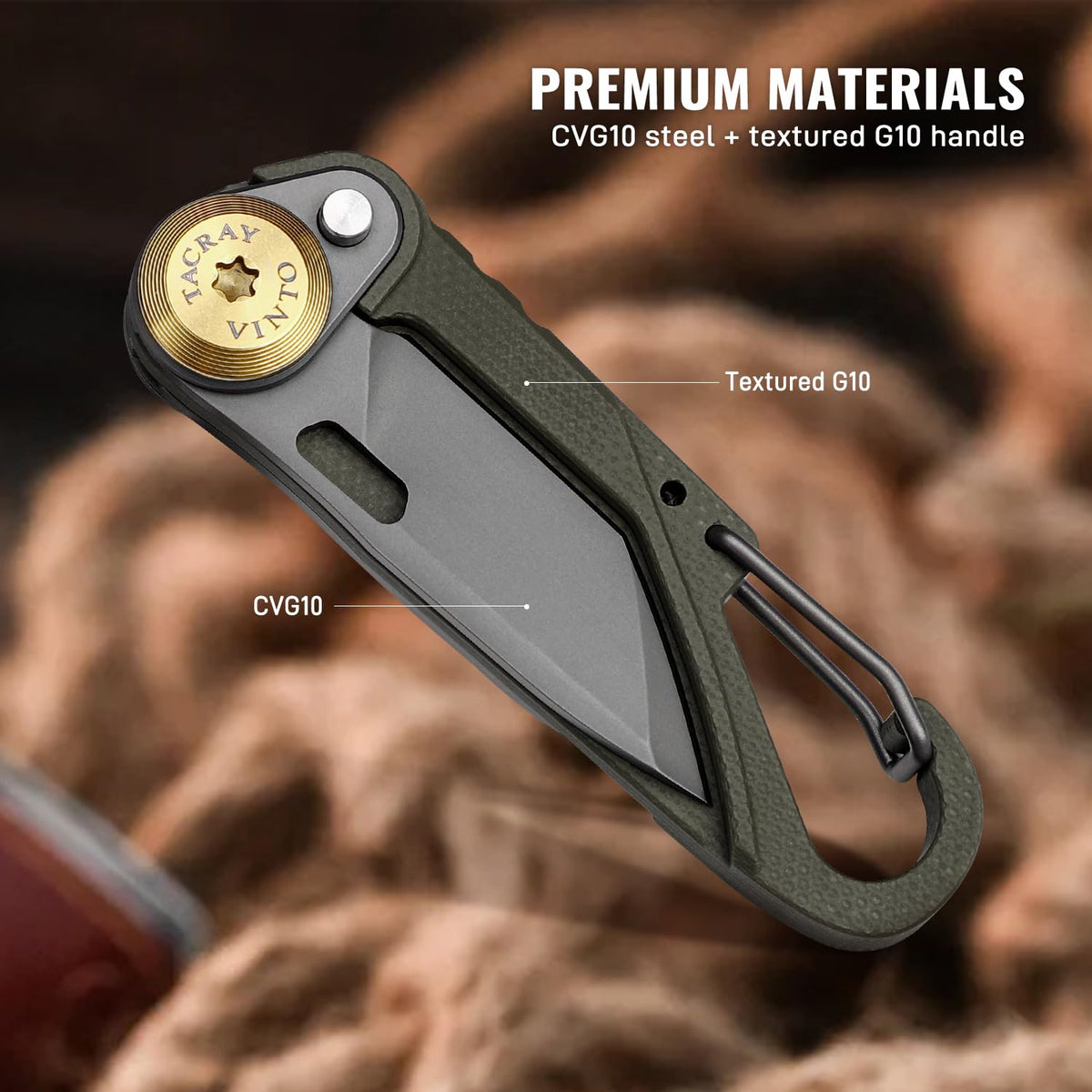TACRAY Vinto flathead screwdriver offers convenient screw tasks and quick fixes.