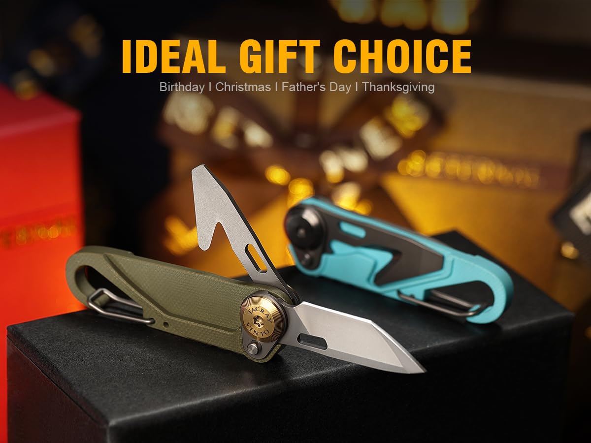 TACRAY Vinto compact, rugged construction suitable for camping, hiking, travel, and everyday errands.