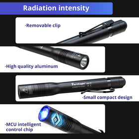 TactEagle UV Light Pen 365nm UV LED for clear fluorescence checks