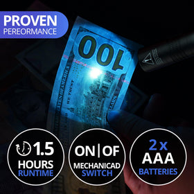 TactEagle UV Light Pen IPX8 waterproof for use in wet environments