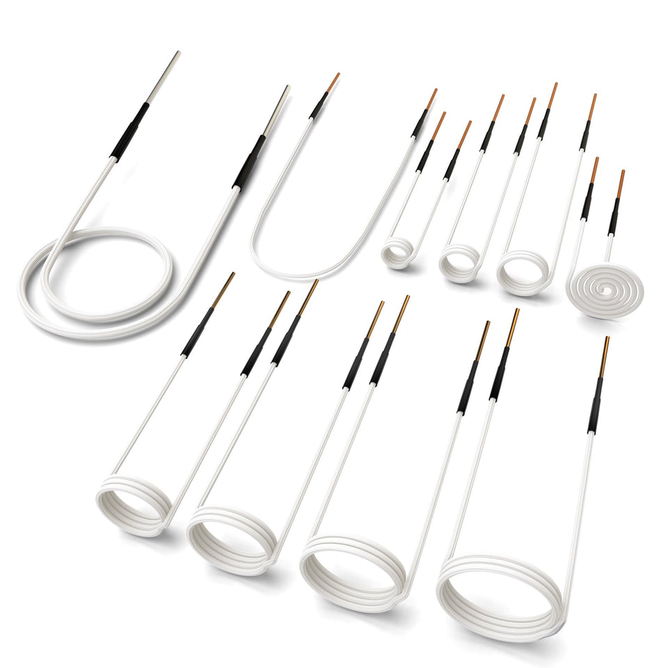 TagRecove 10Pcs Induction Heater Coil Kit for versatile sizing and rusted fastener removal.