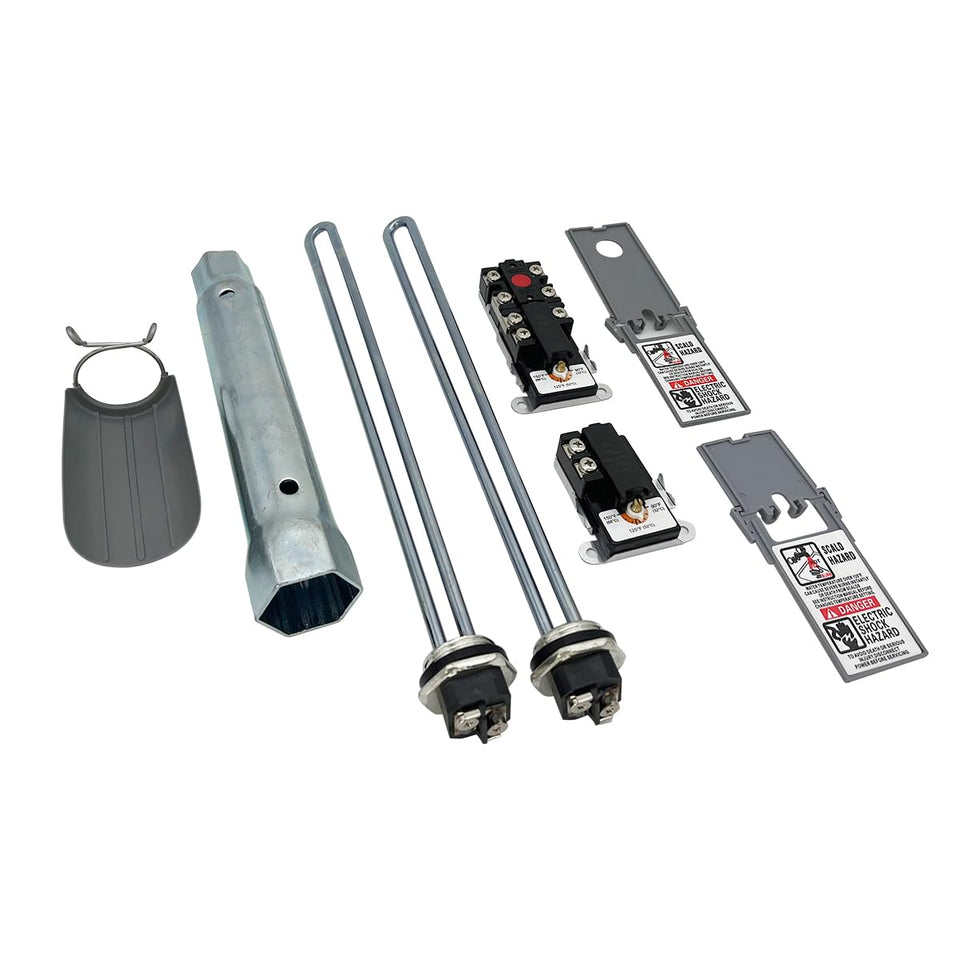 TAIACE EWH-05 kit front view showing dual elements for fast water heating replacement.