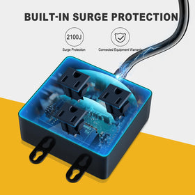 Auto/Off/On modes with a 1-second delay protects circuits during operation