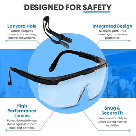 TAIGAOASIS ANSI Z87.1 CE-certified lenses offering reliable impact resistance
