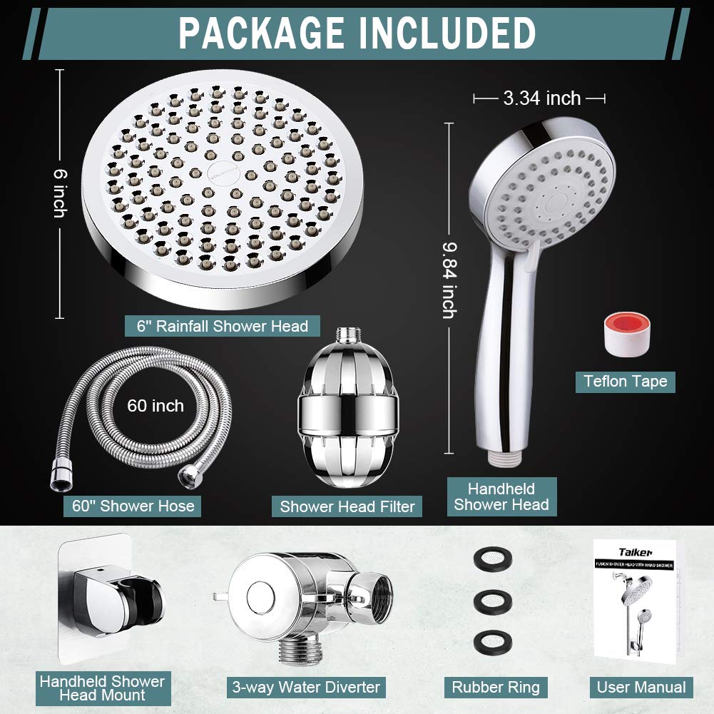 Taiker anti-leak holder keeping the shower head secure during use