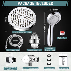 Taiker anti-leak holder keeping the shower head secure during use