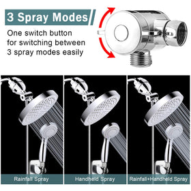 Taiker handheld chrome shower for versatile baths and pet washing