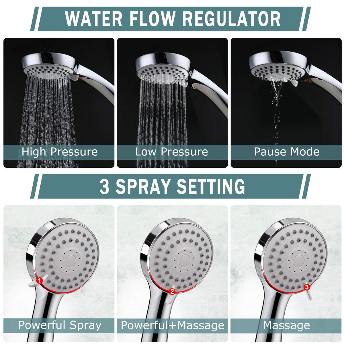 Taiker water filter reduces chlorine and odors for a fresher shower