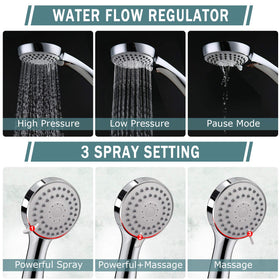 Taiker water filter reduces chlorine and odors for a fresher shower
