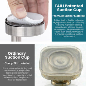 TAILI easy installation with PUFF sound on wall.