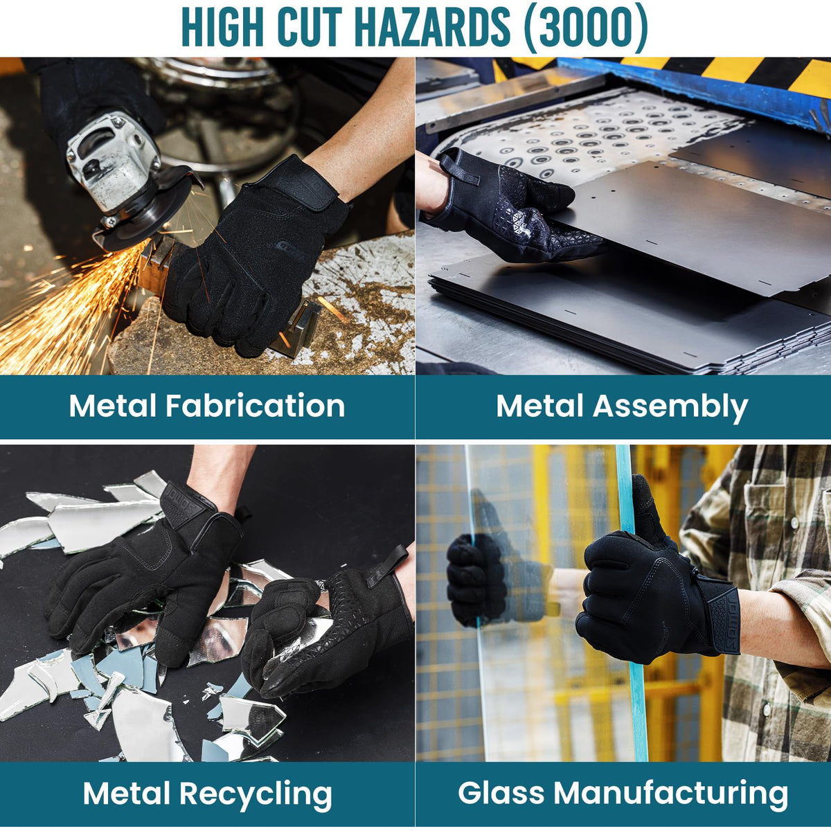 TAILI Somor material glove construction blends soft fabric with smart coating.