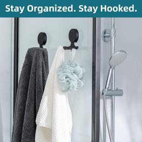 TAILI strong suction on tiles and glass for reliable organization.
