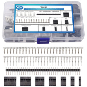 Taiss Dupont 40-pin header pack supports multi-pin circuit prototyping.