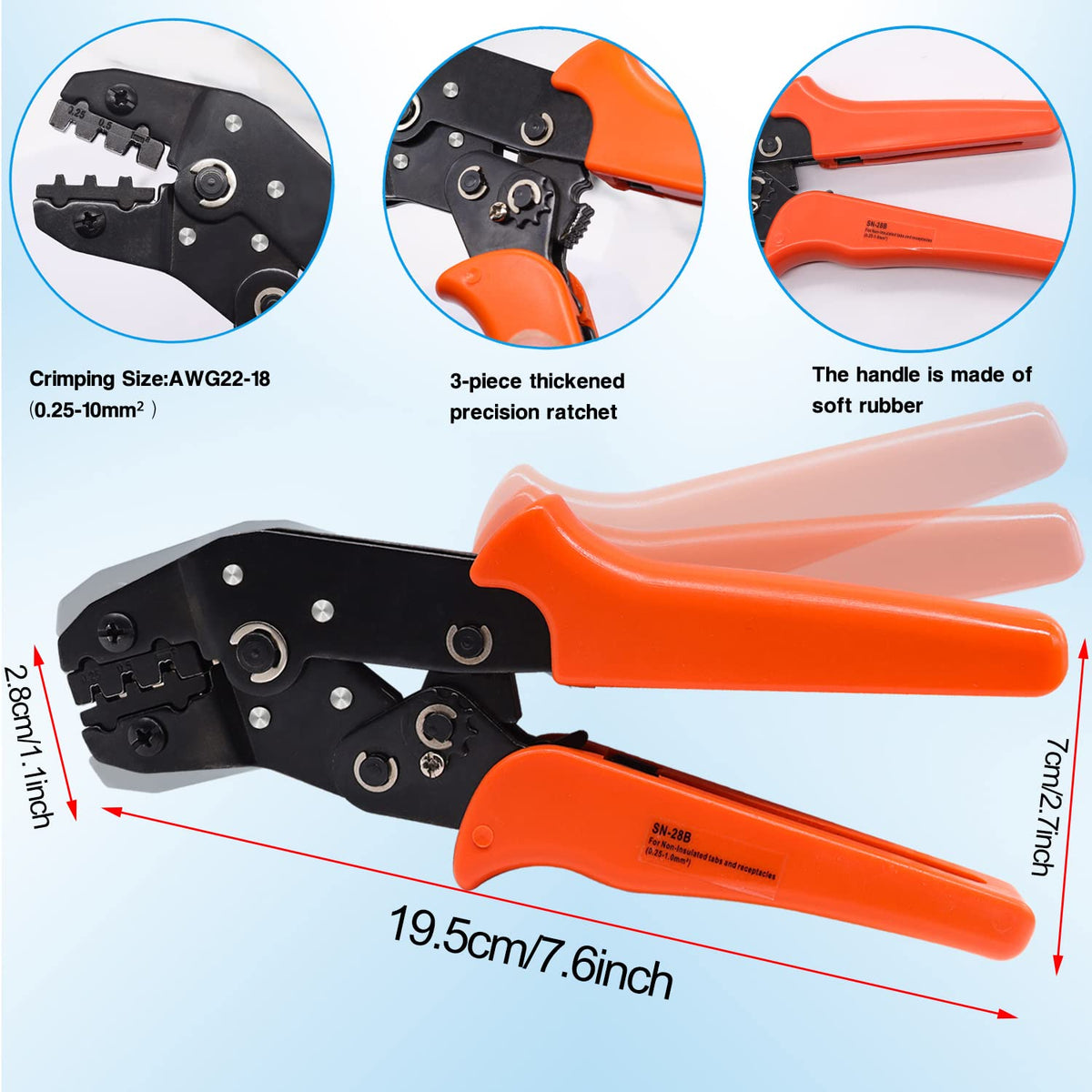 Taiss Dupont tool kit in a compact box keeps parts organized for easy projects.